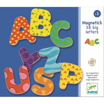 Djeco Holz Magnete: 38 big letters Djeco Holz Magnete: 38 big letters