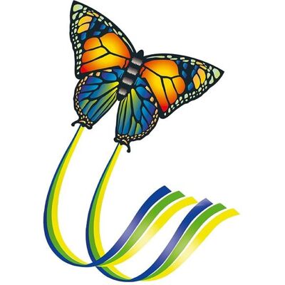 Günther Flugspiele Einleiner Drachen Butterfly Spannweite (Details) 950 mm Windstärken-Eignung 4 - 6 bft Günther Flugspiele Einleiner Drachen Butterfly Spannweite (Details) 950 mm Windstärken-Eignung 4 - 6 bft