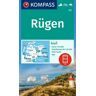 Kompass-Karten KOMPASS Wanderkarte 737 Rügen 1:50.000