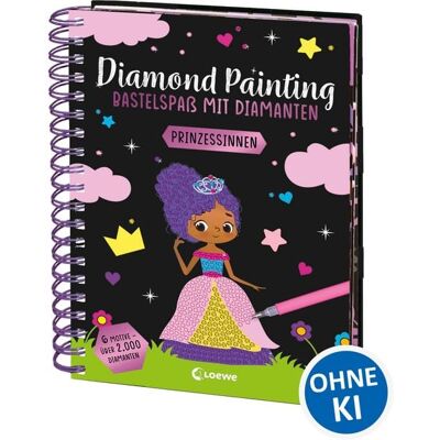 Loewe Diamond Painting - Bastelspaß mit Diamanten - Prinzessinnen Loewe Diamond Painting - Bastelspaß mit Diamanten - Prinzessinnen