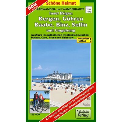 Barthel, A Radwander- und Wanderkarte Insel Rügen, Bergen, Göhren, Baabe, Binz, Sellin und Umgebung Barthel, A Radwander- und Wanderkarte Insel Rügen, Bergen, Göhren, Baabe, Binz, Sellin und Umgebung