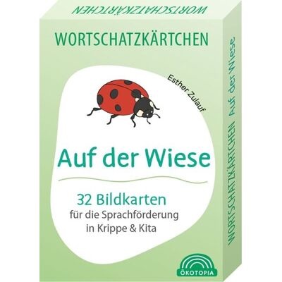 Klett Kita GmbH Wortschatzkärtchen: Auf der Wiese Klett Kita GmbH Wortschatzkärtchen: Auf der Wiese