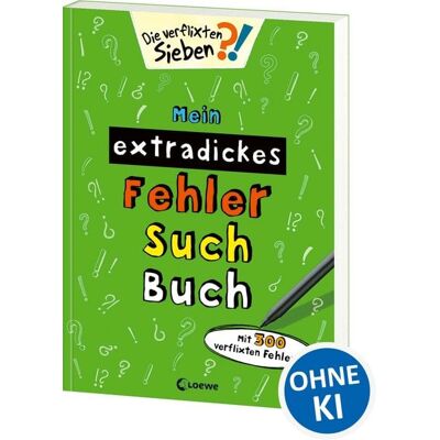 Loewe Mein extradickes Fehler-Such-Buch (grün) Loewe Mein extradickes Fehler-Such-Buch (grün)
