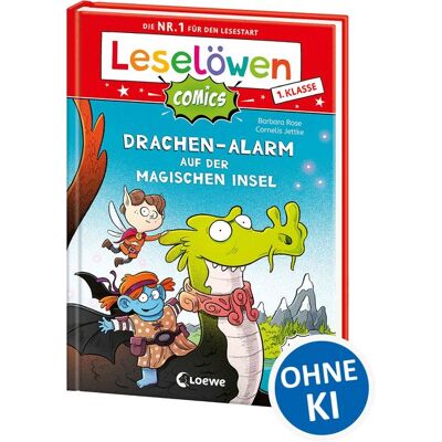 Loewe Leselöwen Comics 1. Klasse - Drachen-Alarm auf der magischen Insel Loewe Leselöwen Comics 1. Klasse - Drachen-Alarm auf der magischen Insel