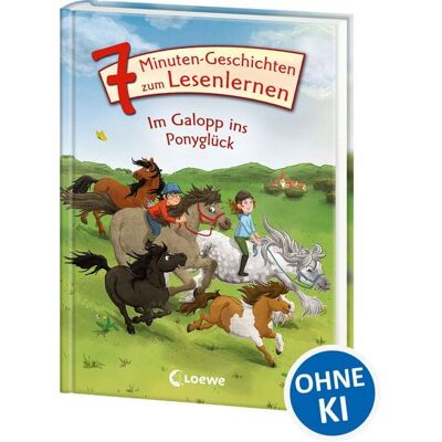 Loewe Leselöwen - Das Original - 7-Minuten-Geschichten zum Lesenlernen - Im Galopp ins Ponyglück Loewe Leselöwen - Das Original - 7-Minuten-Geschichten zum Lesenlernen - Im Galopp ins Ponyglück