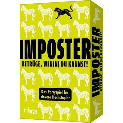 Riva Imposter - Betrüge, wen(n) du kannst Riva Imposter - Betrüge, wen(n) du kannst