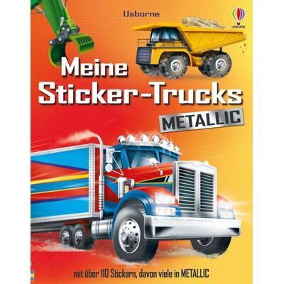 Usborne Meine Sticker-Trucks METALLIC Usborne Meine Sticker-Trucks METALLIC