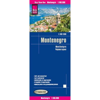Reise Know-How Verlag Peter Rump GmbH Reise Know-How Landkarte Montenegro (1:160.000) Reise Know-How Verlag Peter Rump GmbH Reise Know-How Landkarte Montenegro (1:160.000)