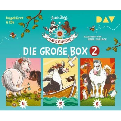 Der Audio Verlag Die Haferhorde – Die große Box 2 (Teil 4-6) Der Audio Verlag Die Haferhorde – Die große Box 2 (Teil 4-6)