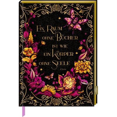 Coppenrath Notizbuch mit glitzerndem Stoffeinband Coppenrath Notizbuch mit glitzerndem Stoffeinband