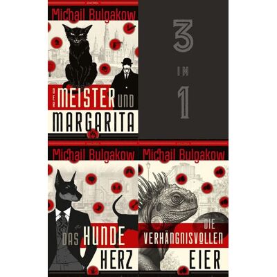Penguin Random House Der Meister und Margarita, Das Hundeherz, Die verhängnisvollen Eier (3in1-Bundle) Penguin Random House Der Meister und Margarita, Das Hundeherz, Die verhängnisvollen Eier (3in1-Bundle)