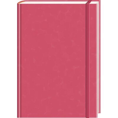 Anaconda Notizbuch/Notebook/Blank Book, punktiert, textiles Gummiband, pink, Hardcover (A5), 120g/m² Papier Anaconda Notizbuch/Notebook/Blank Book, punktiert, textiles Gummiband, pink, Hardcover (A5), 120g/m² Papier