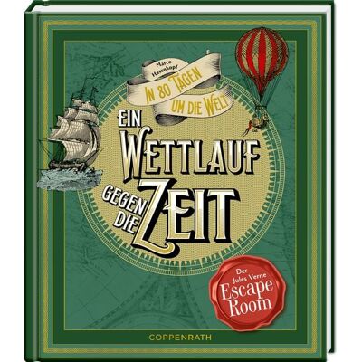 Coppenrath Ein Wettlauf gegen die Zeit. Der Jules-Verne-Escape-Room Coppenrath Ein Wettlauf gegen die Zeit. Der Jules-Verne-Escape-Room