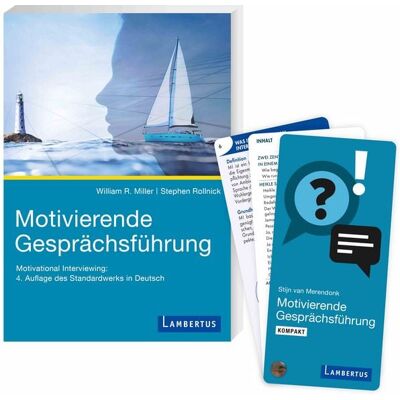 Lambertus Motivierende Gesprächsführung - Set mit Buch und Kartenfächer Lambertus Motivierende Gesprächsführung - Set mit Buch und Kartenfächer