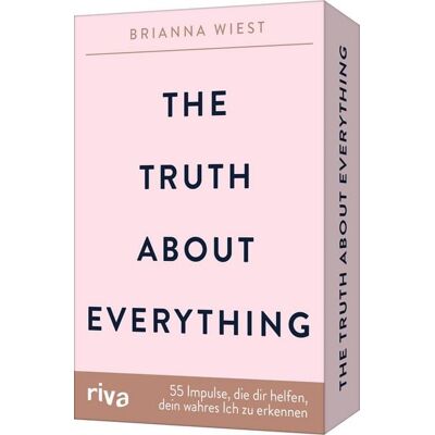 Riva The Truth About Everything – 55 Impulse, die dir helfen, dein wahres Ich zu erkennen Riva The Truth About Everything – 55 Impulse, die dir helfen, dein wahres Ich zu erkennen