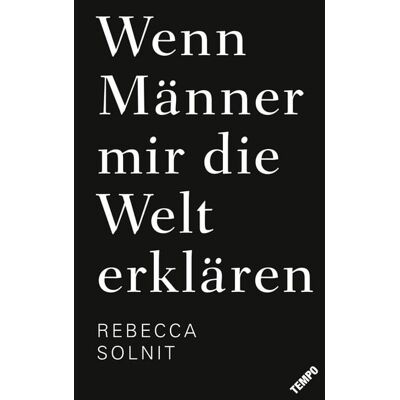 Hoffmann & Campe Wenn Männer mir die Welt erklären Hoffmann & Campe Wenn Männer mir die Welt erklären