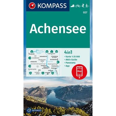 Kompass-Karten KOMPASS Wanderkarte 027 Achensee 1:35.000 Kompass-Karten KOMPASS Wanderkarte 027 Achensee 1:35.000