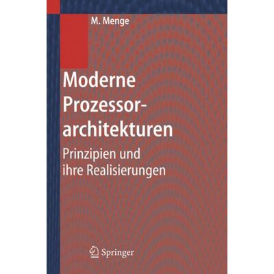 Springer Berlin Moderne Prozessorarchitekturen Springer Berlin Moderne Prozessorarchitekturen