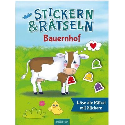 arsedition Stickern & Rätseln – Bauernhof arsedition Stickern & Rätseln – Bauernhof