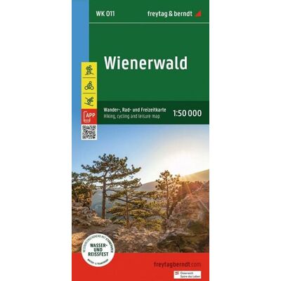 KOMPASS freytag und berndt freytag & berndt Wanderkarte WK 011 Wienerwald 1:50.000 KOMPASS freytag und berndt freytag & berndt Wanderkarte WK 011 Wienerwald 1:50.000