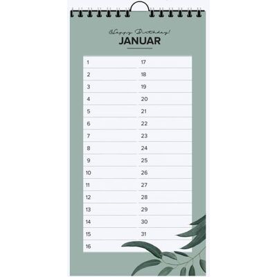 Nova MD Geburtstagskalender Nova MD Geburtstagskalender