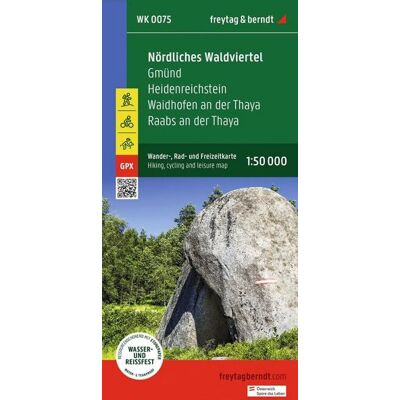 KOMPASS freytag und berndt freytag & berndt Wanderkarte WK 0075 Nördliches Waldviertel, Gmünd - Heidenreichstein - Waidhofen a.d. Thaya - Raabs a.d. Thaya 1:50.000 KOMPASS freytag und berndt freytag & berndt Wanderkarte WK 0075 Nördliches Waldviertel, Gmünd - Heidenreichstein - Waidhofen a.d. Thaya - Raabs a.d. Thaya 1:50.000