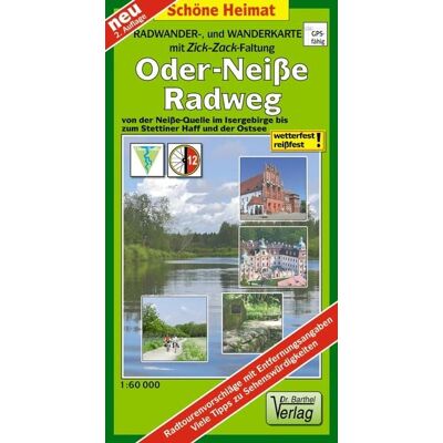 Barthel, A Radwander- und Wanderkarte Oder-Neiße-Radweg Barthel, A Radwander- und Wanderkarte Oder-Neiße-Radweg