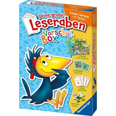 Ravensburger Leserabe Sonderausgaben - Deine große Leseraben Vorschul-Box Ravensburger Leserabe Sonderausgaben - Deine große Leseraben Vorschul-Box