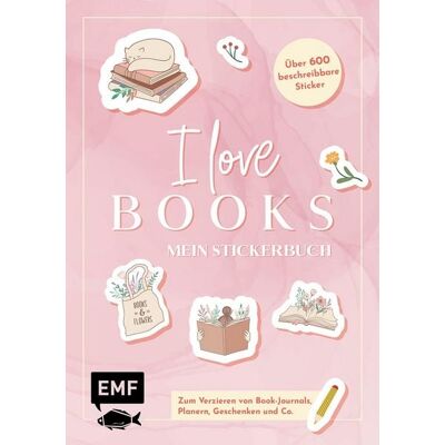 Edition Michael Fischer I love books – Mein Stickerbuch: Für alle #booklover Edition Michael Fischer I love books – Mein Stickerbuch: Für alle #booklover