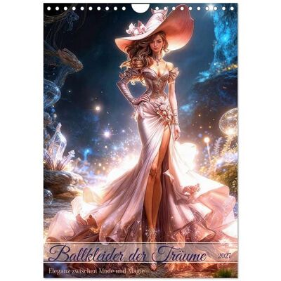 Ballkleider der Träume (Wandkalender 2027 DIN A4 hoch), CALVENDO Monatskalender Ballkleider der Träume (Wandkalender 2027 DIN A4 hoch), CALVENDO Monatskalender