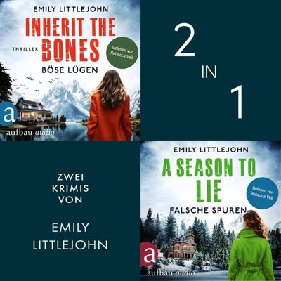 Aufbau Audio Inherit the Bones - Böse Lügen & A Season to Lie - Falsche Spuren (Nur bei uns!) Aufbau Audio Inherit the Bones - Böse Lügen & A Season to Lie - Falsche Spuren (Nur bei uns!)