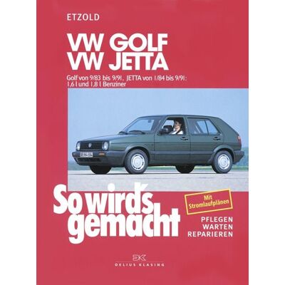 Delius Klasing VW Golf II 9/83-9/91, Jetta 1/84-9/91 Delius Klasing VW Golf II 9/83-9/91, Jetta 1/84-9/91