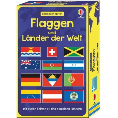 Usborne Entdecker-Karten: Flaggen und Länder der Welt Usborne Entdecker-Karten: Flaggen und Länder der Welt