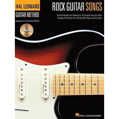 Hal Leonard Corporation Rock Guitar Songs - Hal Leonard Guitar Method Book/Online Audio Hal Leonard Corporation Rock Guitar Songs - Hal Leonard Guitar Method Book/Online Audio