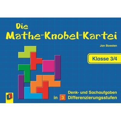 Verlag an der Ruhr Die Mathe-Knobel-Kartei – Klasse 3/4 Verlag an der Ruhr Die Mathe-Knobel-Kartei – Klasse 3/4
