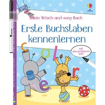Usborne Mein Wisch-und-weg-Buch: Erste Buchstaben kennenlernen Usborne Mein Wisch-und-weg-Buch: Erste Buchstaben kennenlernen