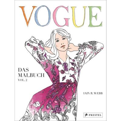 Prestel VOGUE - Das Malbuch Vol. 2 Prestel VOGUE - Das Malbuch Vol. 2