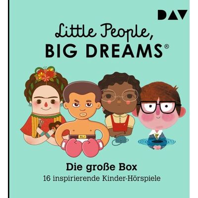 Der Audio Verlag Little People, Big Dreams® – Die große Box Der Audio Verlag Little People, Big Dreams® – Die große Box