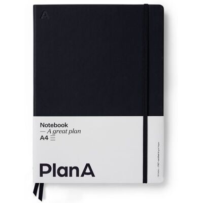 Thalia Notizbuch A4 Hardcover Liniert Midnight Black Thalia Notizbuch A4 Hardcover Liniert Midnight Black