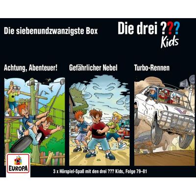 United Soft Media Die drei ??? Kids 3er Box- Folgen 79-81 (3 Audio-CDs) United Soft Media Die drei ??? Kids 3er Box- Folgen 79-81 (3 Audio-CDs)