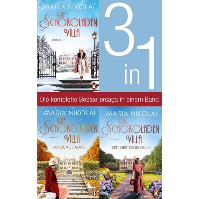 Penguin Random House Die Schokoladenvilla Band 1-3: Die Schokoladenvilla/ Goldene Jahre/ Zeit des Schicksals (3in1-Bundle) Penguin Random House Die Schokoladenvilla Band 1-3: Die Schokoladenvilla/ Goldene Jahre/ Zeit des Schicksals (3in1-Bundle)