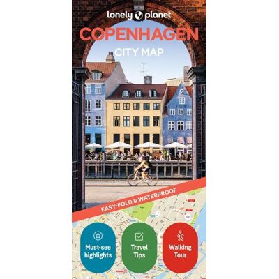 Lonely Planet Copenhagen City Map Lonely Planet Copenhagen City Map