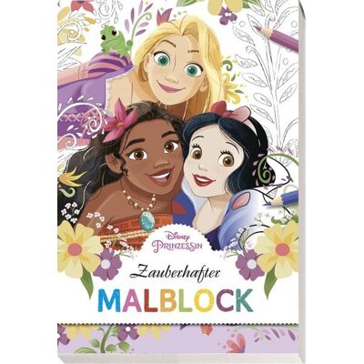 Panini Disney Prinzessin: Zauberhafter Malblock Panini Disney Prinzessin: Zauberhafter Malblock