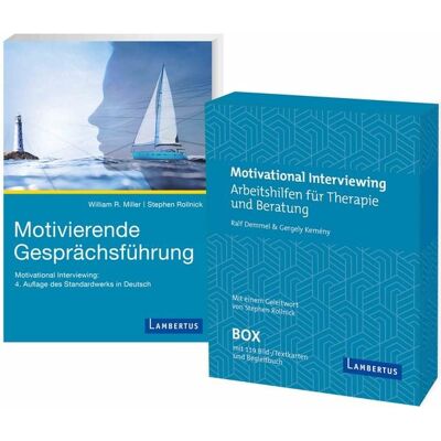 Lambertus Motivierende Gesprächsführung - Set mit Buch und Arbeitshilfenkarten Lambertus Motivierende Gesprächsführung - Set mit Buch und Arbeitshilfenkarten