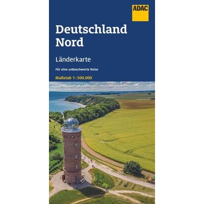 MairDuMont ADAC Länderkarte Deutschland Nord 1:500.000 MairDuMont ADAC Länderkarte Deutschland Nord 1:500.000