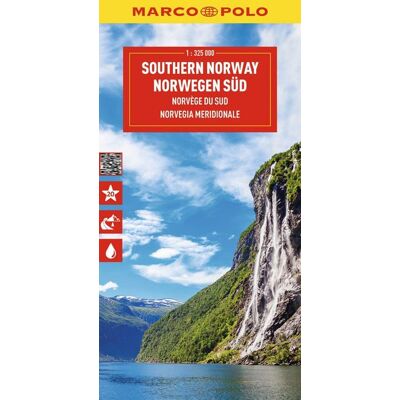 MairDuMont MARCO POLO Reisekarte Norwegen Süd 1:325.000 MairDuMont MARCO POLO Reisekarte Norwegen Süd 1:325.000