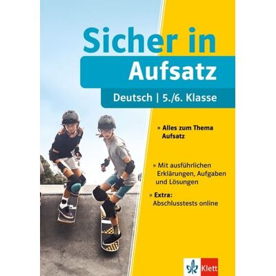 Klett Lerntraining bei PONS Langenscheidt GmbH Klett Sicher in Deutsch Aufsatz 5./6. Klasse Klett Lerntraining bei PONS Langenscheidt GmbH Klett Sicher in Deutsch Aufsatz 5./6. Klasse