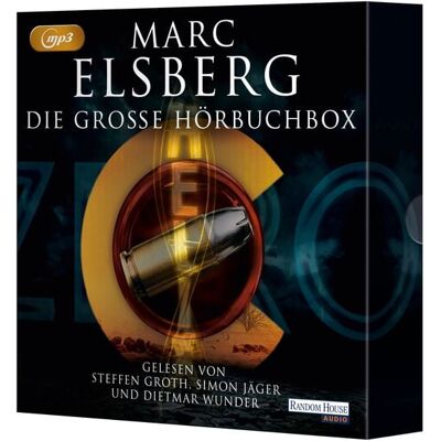 Random House Audio Die große Hörbuchbox - °C – Celsius - Der Fall des Präsidenten - Gier - Helix - Zero - Blackout - Black Hole Random House Audio Die große Hörbuchbox - °C – Celsius - Der Fall des Präsidenten - Gier - Helix - Zero - Blackout - Black Hole