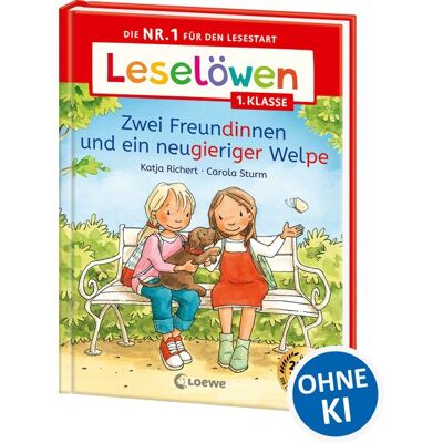 Loewe Leselöwen 1. Klasse - Zwei Freundinnen und ein neugieriger Welpe Loewe Leselöwen 1. Klasse - Zwei Freundinnen und ein neugieriger Welpe