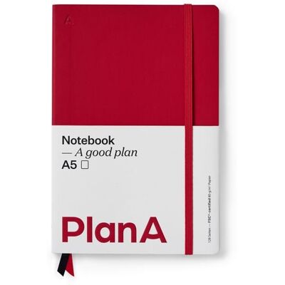 Thalia Notizbuch A5 Softcover Blanko Berry Red Thalia Notizbuch A5 Softcover Blanko Berry Red
